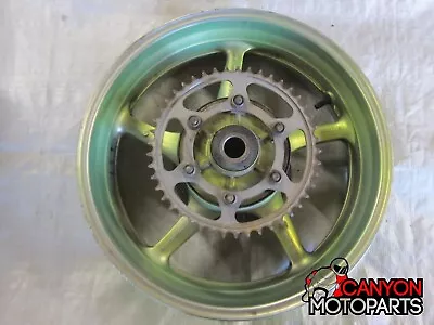 08-16 Yamaha R6 OEM Rear Wheel W/ Sprocket Hub Brake Rotor • $148.80