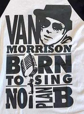 Van Morrison T Shirt Blues T Shirt 70s Rock T Shirt Mens Small Concert T Shirt • $10.13