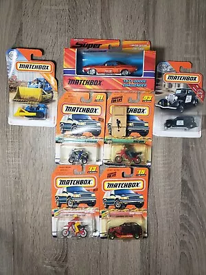 Lot Of 8 New Matchbox 1994-2019 Diecast Cars. Super Kings Series 3 Series 19. • $59.99