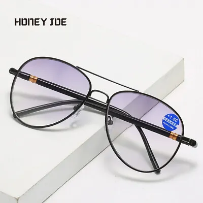 £5.95 • Buy Bifocal Reading Glasses Sunglasses Men Women Anti Blue Light Eyeglasses 4 IN 1