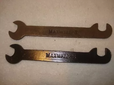 Collection Of 7 1920s Maxwell (Chrysler) Script Wrenches • $69.99