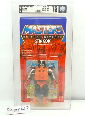 MOTU Stinkor AFA Graded Masters Of The Universe MOC He Man Sealed Figure • $750