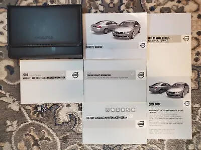 2009 OEM Volvo S80 Owners Manual Complete Set With Case  • $20