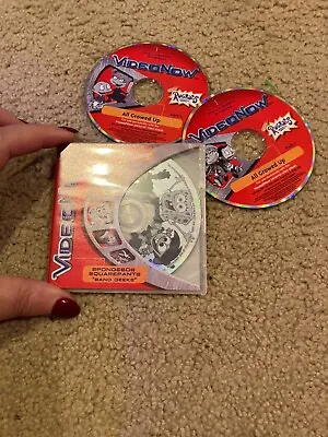 3 Video Now Discs Fairly Odd Parents Nickelodeon Spongebob Rugrats • $14.95