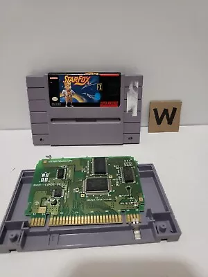 Star Fox (Super Nintendo.  Authentic Snes Cartridge Only) • $15