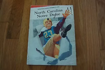 1950 Notre Dame - North Carolina Football Program • $24.99
