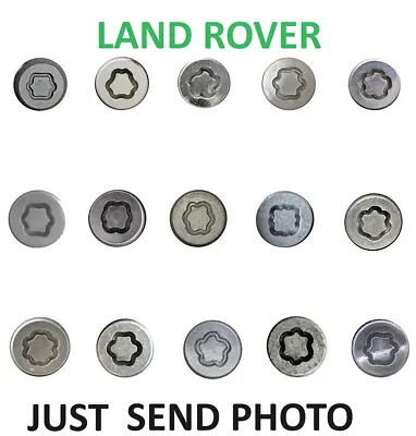 LAND ROVER Range Security Master Locking Wheel Nut Key Bolt Matching Service • £19.89