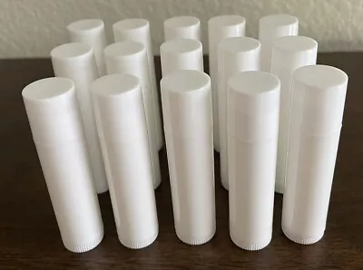 15 Pcs Empty Lipstick Lip Balm Container Tube Case Caps Jars Chapstick Crafts • $5.99