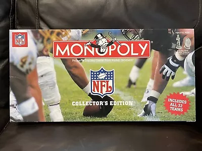 2003 Parker Brothers NFL Collectors Edition Monopoly Board Game Complete In Box • $29.99