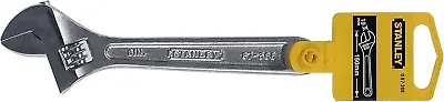 Adjustable Wrench 6  6 Inch (150mm) 24mm Jaw Stanley 0 87 366 0-87-366 NEW • £6.50