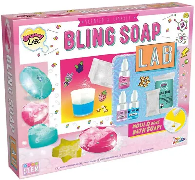 Kids Make & Mould Your Own Sparkle & Glitter Bling Bath Soap Set • £7.95
