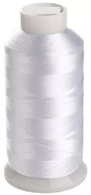 £3.19 • Buy Embroidery Machine Bobbin Underthread 1000m White 60/2 Brother Janome