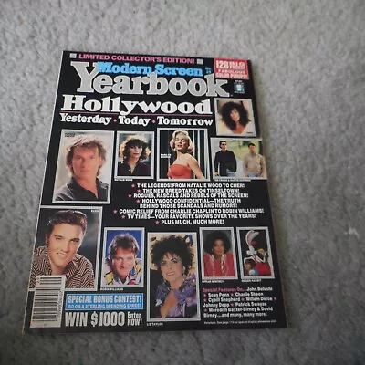 1988 Modern Screen Yearbook NO 29 Elvis Presley Marilyn Monroe Natalie Woof • $14.99