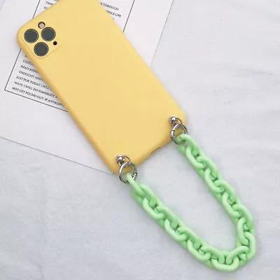 HandBag Chain Phone Case Decor Phone Case Hand Chain Acrylic Chain DIY Ins Short • $3.05