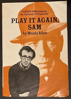 WOODY ALLEN’S PLAY IT AGAIN SAM ~ Fireside Theater Curtain Time February 1970 • $28.99