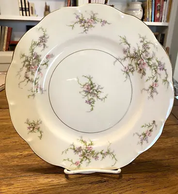 Vintage Theodore Haviland New York Rosalinde Set Of 5 Large Dinner Plates  Usa • $99.95