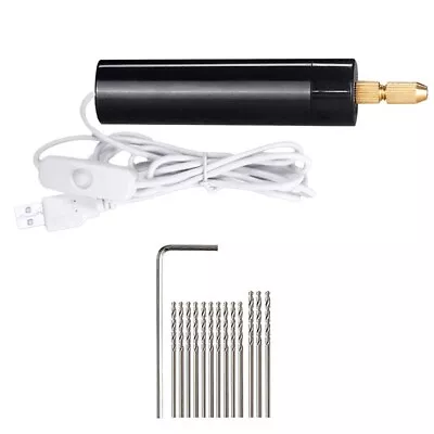 0.7-1.2Mm Micro-Electric Hand Drill Set For ResinElectric  Drill For8517 • $12.39