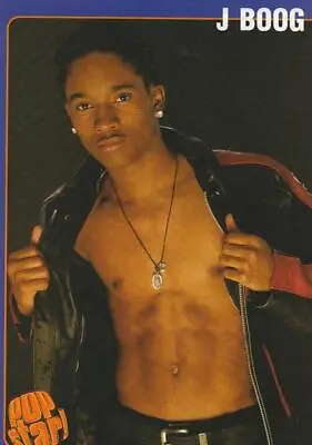 B2K J-Boog Teen Magazine Pinup Clipping Nipples Smooth Chest Shirtless Pop Star • $7