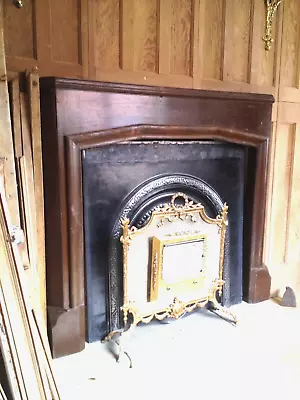 COLLECTION ANYTIME Antique Mahogany Fire Surround For Renovation Paint • £65