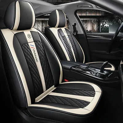 Car Protective Seat Cover 5 Seat Universal Seat Cushion Faux Leather For	Holden • $179