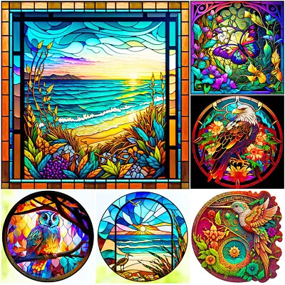 DIY Full Drill 5D Diamond Painting Art Animal Embroidery Cross Stitch Kit Decor • $10.39