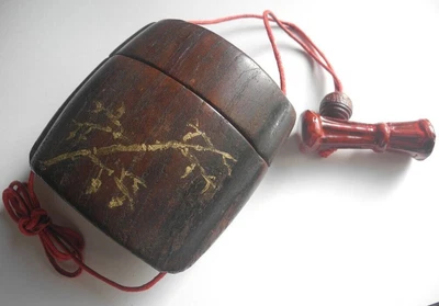 £44.99 • Buy Japanese Old Accessory Inro Pill,Cigar Box Set Probably After Meiji Era...