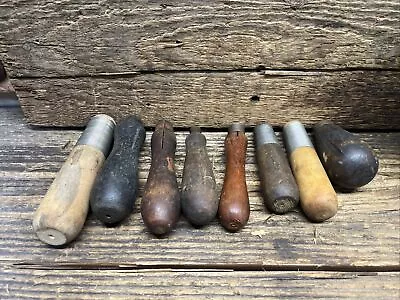 Lot Of 8 Wood File Handles Machinist Vintage USA - 1 Disston • $14.99