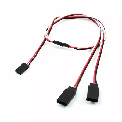 £3.76 • Buy 50cm 3 Pin JST Male To Female Y Servo Extension Lead Wire For RC Helicopter