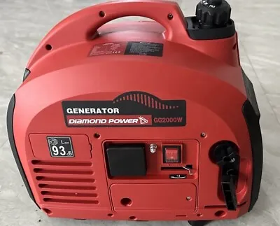 2000w Petrol Suitcase Generator Camping Portable Lightweight 2 Stroke Easy Use • £199