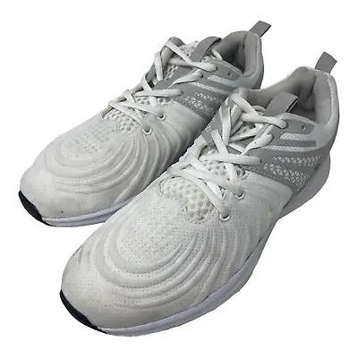 Beck&Hersey White Mens Trainers Uk-8 Eu-42 Us-9 • £9.98