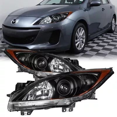 Front Lamps Headlight Assembly For 2010 2011 2012 2013 Mazda 3 Sport One Pair • $102.92