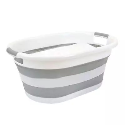 Simplify Collapsible Plastic Laundry Basket • $27.79