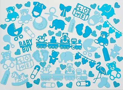 35 Baby Shapes. Card Toppers. Baby Shower Table Toppers. Embellishments • £2.99