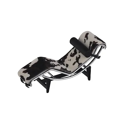 Reina Interior Design Miniature Chair 1:12 Le Corbusier B306 CHAISE LONGUE Cow • £60