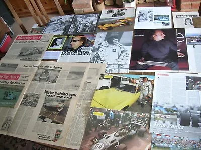 EMERSON FITTIPALDI  Articles Race Report Etc.  F1 Lotus McLaren Copersucar Indy • £12.50