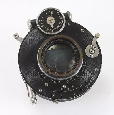 6.5-INCHES/6.8 GOERZ DAGOR SERIES III NO. 1a DRP COMP. STRONG HAZE/185595 • $275