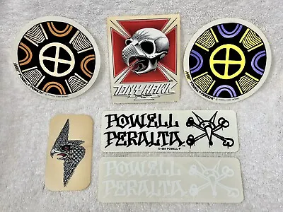 VTG NOS Powell Peralta Tony Hawk Decals (6 Pieces) • $160