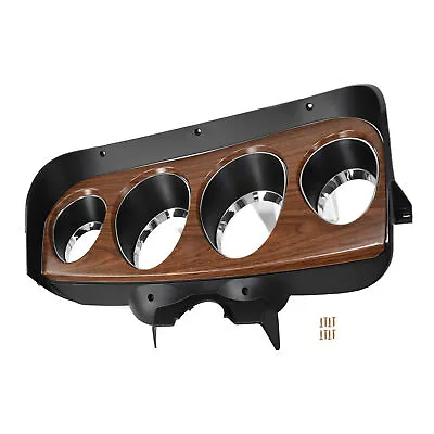 69 Ford Mustang Instrument Bezel Deluxe Woodgrain Interior Gauge Cluster Panel • $307.70