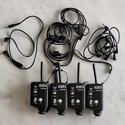 4 PocketWizard Plus II Transceiver Pocket Wizard With Various Cables See Photos • $147.87