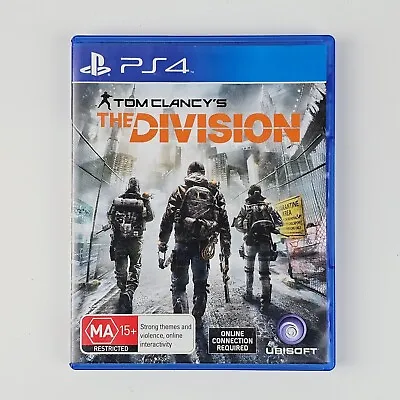 Tom Clancy's: The Division PS4 (PlayStation 4) Game PAL | Free AUS Postage • $9.95