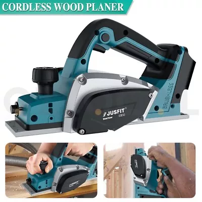 Cordless Electric Planer Handheld Wood Plane Power Tool For Makita18V Battery • $70.99