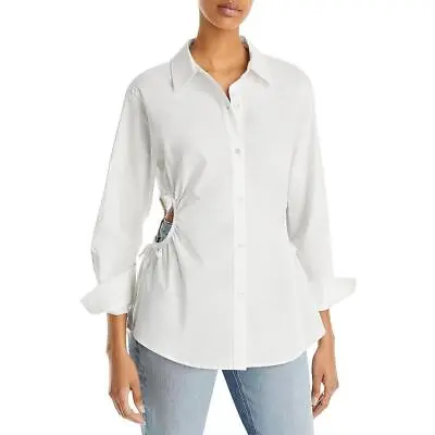 Rails Womens Cristiana Tencel Blend Cut-Out Tunic Top Shirt BHFO 4000 • $21.99