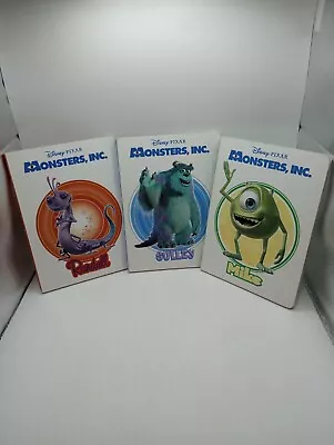 Set Of 3 Disney Pixar Hardboard Childrens' Books Monsters Inc. Movie • $8.95