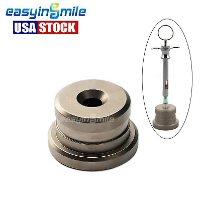 EASYINSMILE Dental Syringe/Needle Holder Organizer Stainless Steel Base Pedestal • $59.16