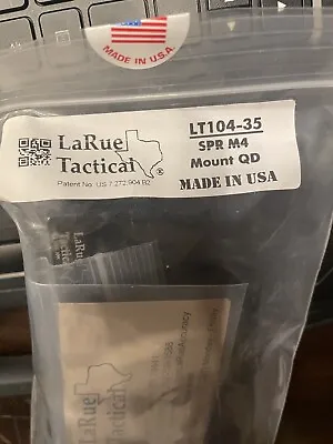 Larue Tactical Scope Mount LT104-35 SPR QD Levers • $249