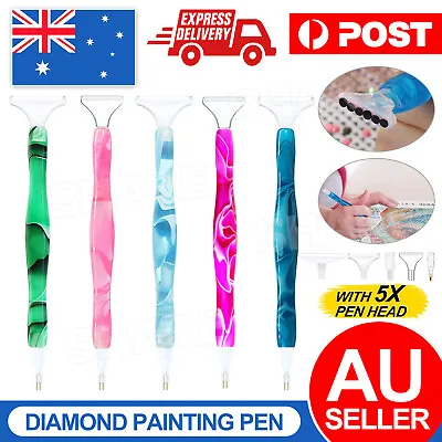 $5.85 • Buy 5D Resin Diamond Painting Pen Resin Point Drill Pens Cross Stitch DIY Craft Art