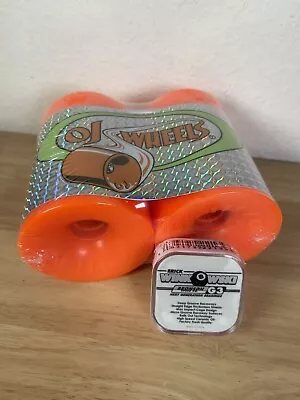 OJ Thunder Juice 75mm 78A Skateboard Wheels All-Terrain + Winkowski G3 Bearings • $99.99