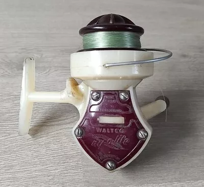 Vintage Waltco Ny-O-Lite Dupont Nylon Spinning Reel USA Fishing Reel  • $39.99