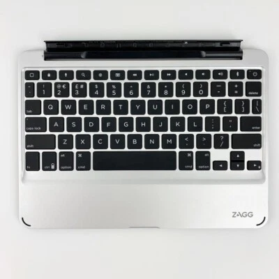 $39.90 • Buy Chargeable Zagg Slim Book Folio Keyboard Case For Apple IPad Air 2 ID6ZF2-BB0