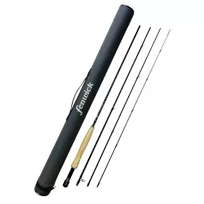 New Fenwick AF664-4 Aetos 6’6  Fly Fishing Rod 4wt 4pc W/Case • $119.97